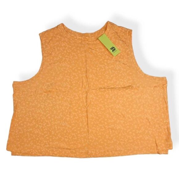 All In Motion  Athletic  Cropped Boxy Tank 4X - Picture 1 of 4